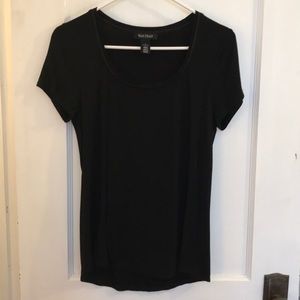 Black T shirt- worn once!